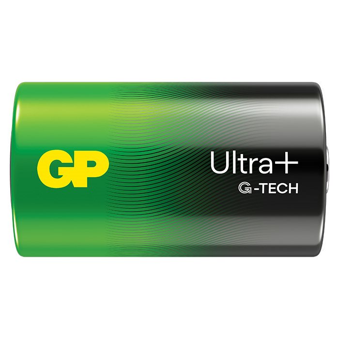 Gp Ultra Plus Alkaline D Batteri Pak Fdmshop Dk