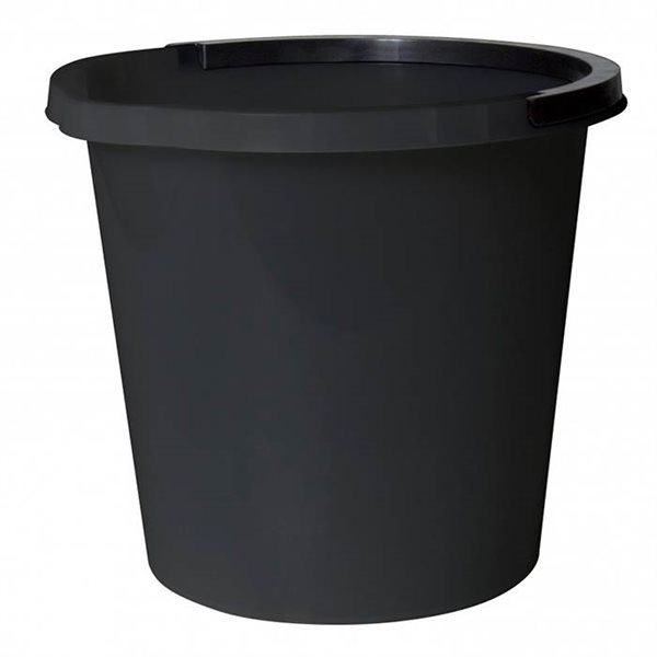 Atlanta vaskespand sort 10 liter