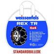 Weissenfels snekæde 4x4 rex tr2 17mm