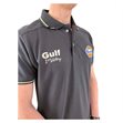 Gulf polo t-shirt mørkgrå