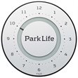 Parklife parkeringsskive sølv