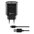 Cellularline 220 V lader USB-C kit QC, Huawei