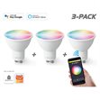 Caliber GU10 Smart Home 3 pack LED pære hvid/multicolor