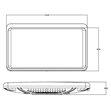 Miniaturebillede af Monitor AHD universal 7 tommer 2xvideo input med sugekop 12V