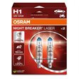 Osram Night Breaker Laser H1 halogenforlygtepære 2 stk