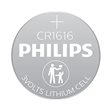 Miniaturebillede af Philips CR1616 knapcellebatteri 3V