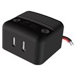 Miniaturebillede af Dobbelt USB-C stik til påbygning 12/24V