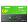 GP Ultra Plus Alkaline  AA-batteri 10-pak