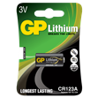 Gp cr123a batteri