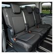 Miniaturebillede af Sædeovertræk bag m/bord 1+1+1 Tourneo Custom 2024-