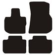 Miniaturebillede af Velour måtter BMW X3, X4, iX3 (G01, G02, G08) 2017-