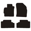 Miniaturebillede af Måttesæt Floorline bundmåtter til Toyota Auris 2007 til 2012