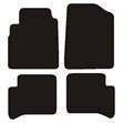 Miniaturebillede af Måttesæt Floorline bundmåtter til Toyota Yaris 5drs 2003 til 2006