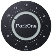 ParkOne 2 Parkeringsskive sort