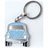 NØGLERING VW BOBBLE, BLÅ
