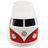 Produktbillede af VW T1 bus bluetooth højttaler rød