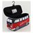 Produktbillede af Toilettaske VW T1 bus rød og sort