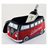 Produktbillede af Toilettaske VW T1 bus rød og sort
