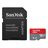 SanDisk Ultra SD kort inkl adapter 128 GB
