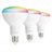 Produktbillede af Caliber BR30 smart home 3 pack LED pære hvid/multicolor