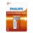 Philips Longlife 9V batteri 1 stk