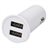 Allride 2 USB udtag til cigarettænder 2,1a, 12-24v