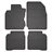 Gummimåtter Nissan Note I minivan 2006-2012