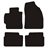 Måttesæt Floorline bundmåtter til Toyota Corolla 2007 frem