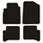 Måttesæt Floorline bundmåtter til Toyota Yaris 5drs 2003 til 2006